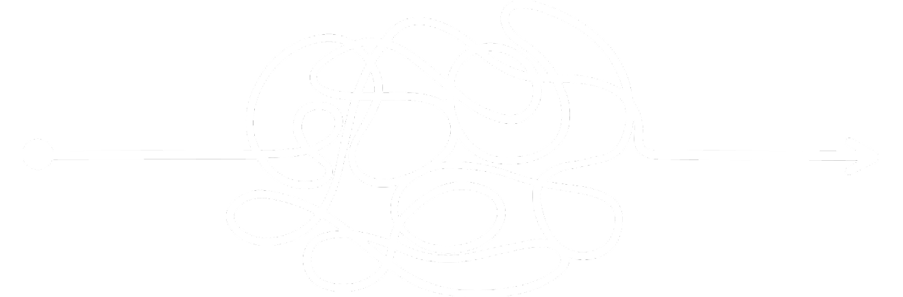 Chaotic scribble illustration representing the challenge of keeping audience attention